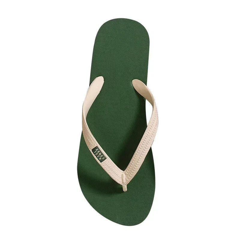 Men's Minimalist Flip Flops  Summer Fashion Outdoor Wear-resistant Beach Sandals