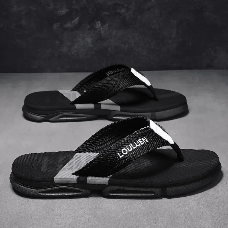 Summer Flip Flops Men Outdoor Casual Beach Shoes Slippers Men's Anti-skid