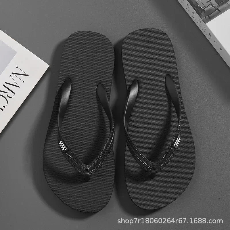 Men's Minimalist Flip Flops  Summer Fashion Outdoor Wear-resistant Beach Sandals