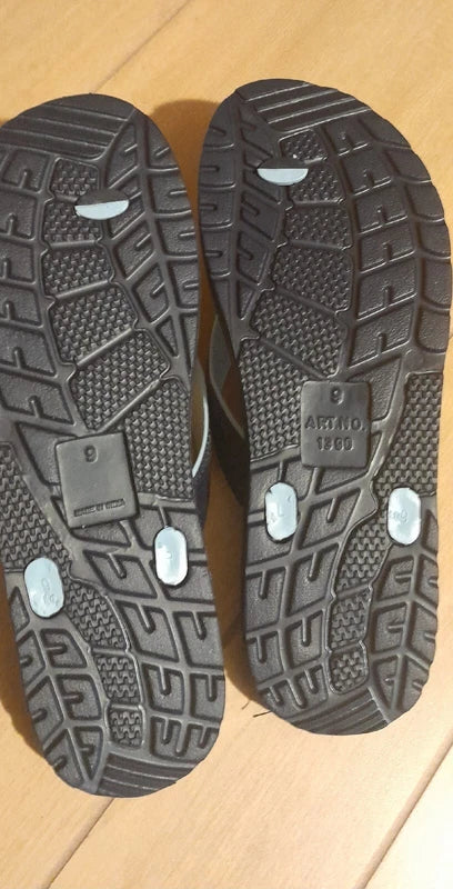 Paragon Men’s Sandals Flip-flop | Thongs | Slippers for Beach Denim Design NWB