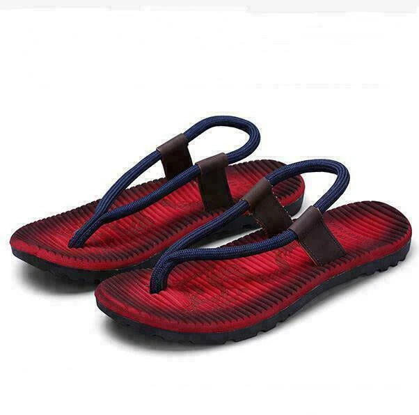 New Men Beach Sliders Casual Shoes Summer Flip Flops Flat Sandals Slippers Shoes