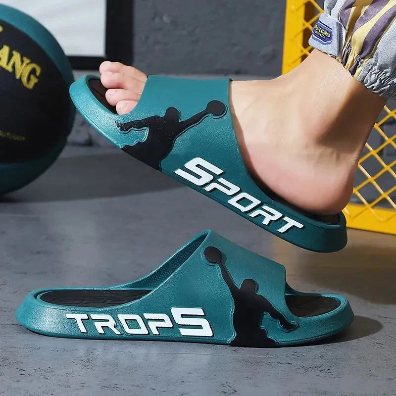 Trend Men slippers Soft Beach Slides Sandals Men Outdoor Sports Slippers Unisex