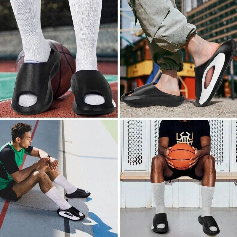 Men's Summer Sandals Slides Fashion Beach Flip Flops Outdoor Slippers Comfort