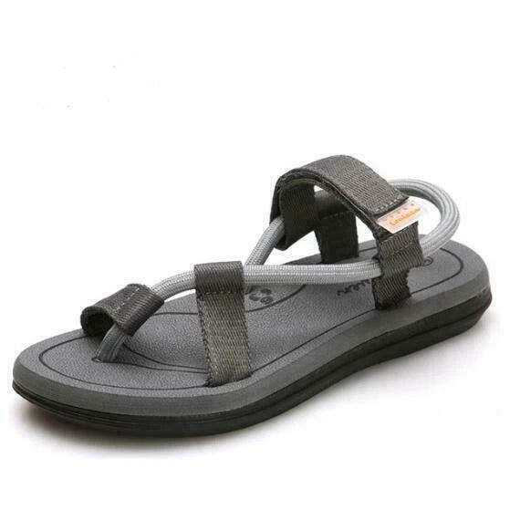 Mens Summer Beach Casual Strap Gladiator Flat Sandals Slippers Shoes Flip Flops