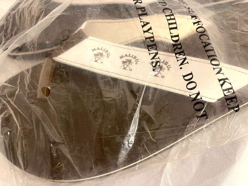 Malibu Rum Logo Slipper Flip Flop Sandals Men's Size 11 - NEW SEALED