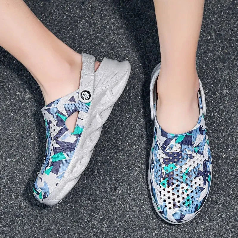 Unisex Summer Slippers Men Clogs Platform Women Beach Sandals Outdoor Casual