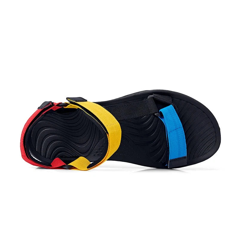 2025 New Men Sandals Non-slip Summer Flip Flops High Quality Outdoor Beach.