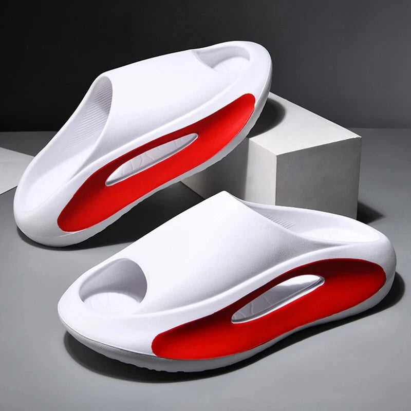 Summer Thick Sole Slippers Men Women EVA Soft Bottom Indoor Home Slides Sandals