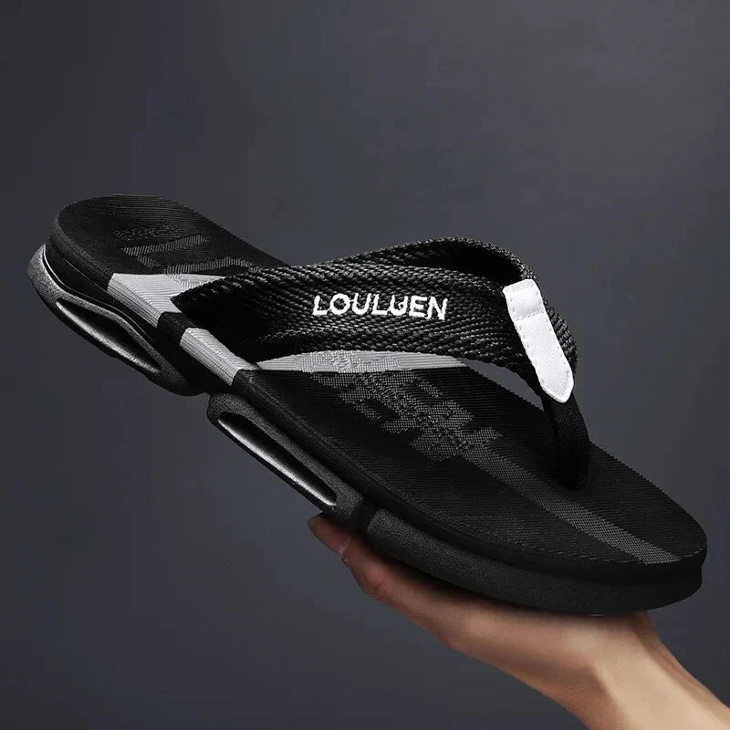 Summer Flip Flops Men Outdoor Casual Beach Shoes Slippers Men's Anti-skid