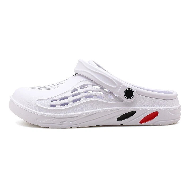 Men Garden Shoes Slip-on Outdoor Beach Slippers Sandals Lightweight Breathable