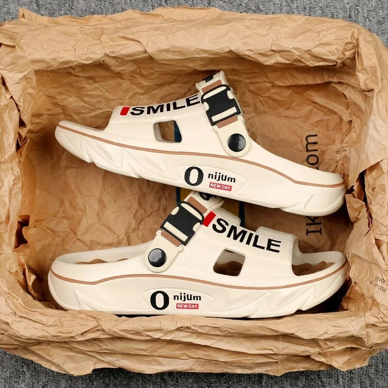 New Men's Massage EVA Slides Ultimate Comfort for Indoors Outdoors Shoes Gift