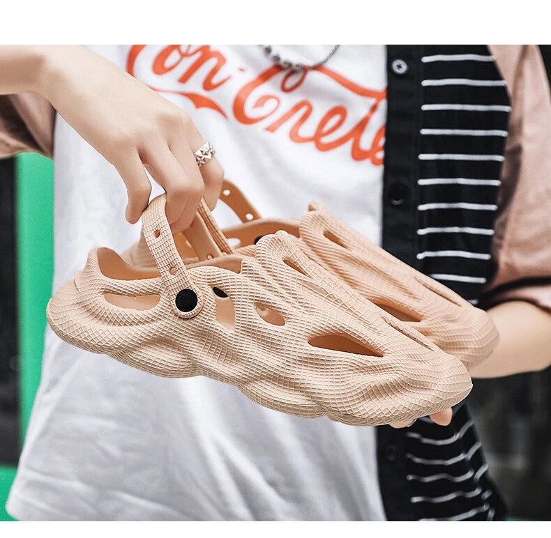 Men's Shoes Summer Beach Roman Sandals Casual Anti Slipper Runner hollow out new