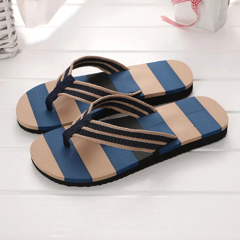 Summer Men's Flip-Flops Minimalist Beach Sandals Large Size Cross-Border New