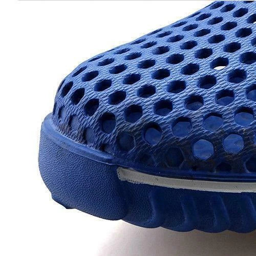 Men Women Slippers Breathable Hollow-out Beach Sandals Garden Hole Shoes Grand B