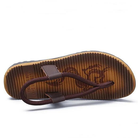 New Men Beach Sliders Casual Shoes Summer Flip Flops Flat Sandals Slippers Shoes