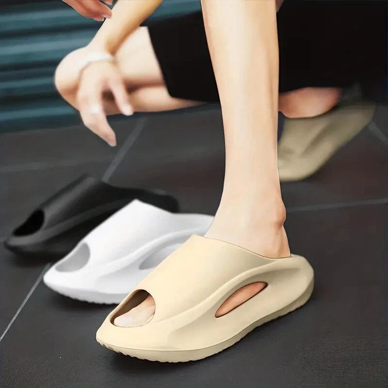 Unisex Cloud Slide Men Women Slipper Cushioned Thick Sole for Beach Gym Pool-737