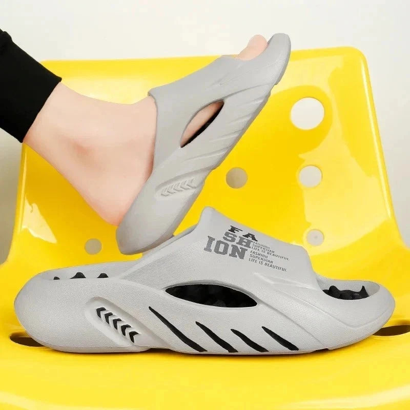 New Summer Men Massage Slippers Slides Outdoor Beach Casual Sandals Shoes Gift