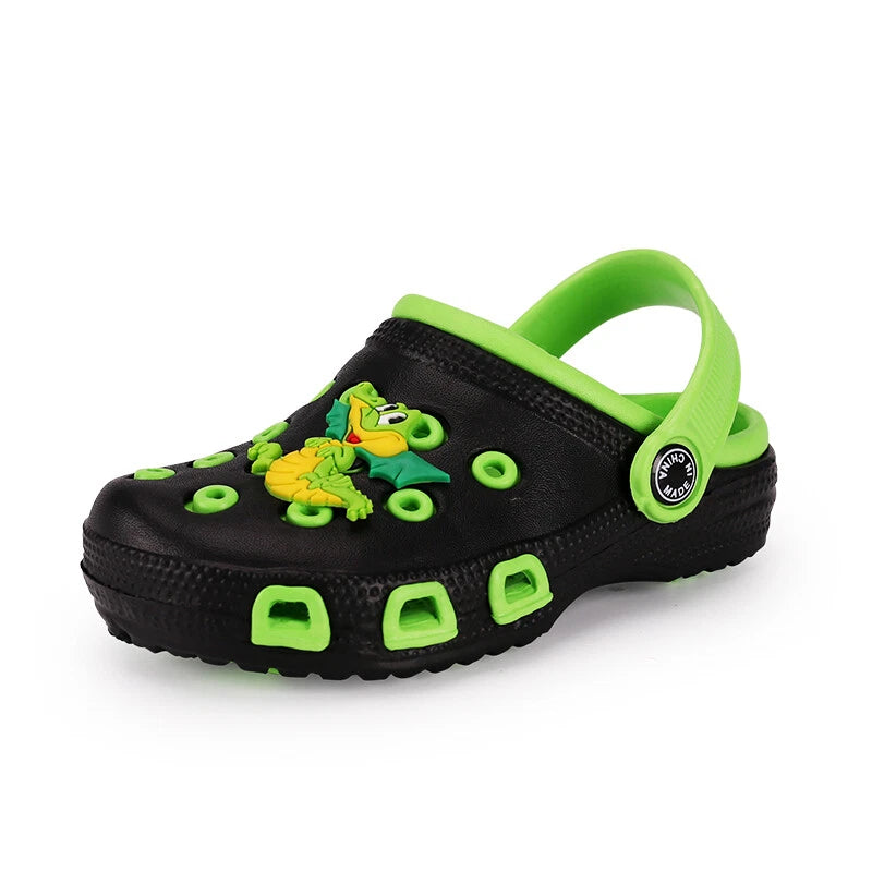 Garden Clogs Shoes Girls Boys Kids  Slip-On Casual Two-tone Slippers Sandals US