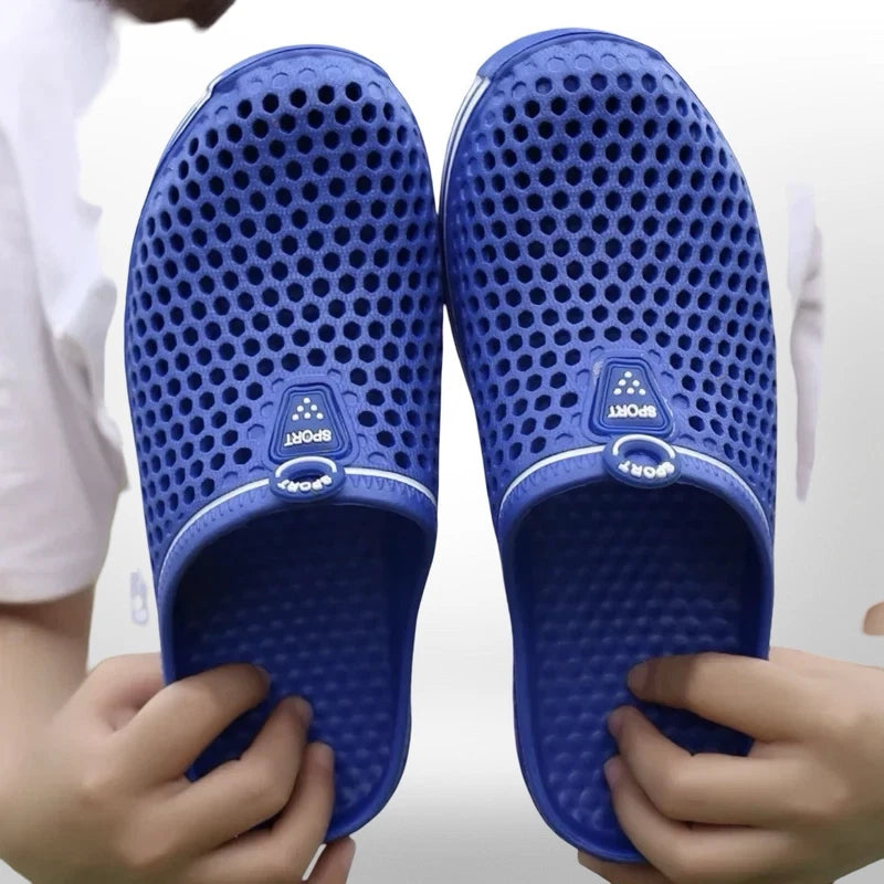 Mens Slip on Garden Mules Clogs Shoes Sports Sandals Beach Swim Slippers Shoes
