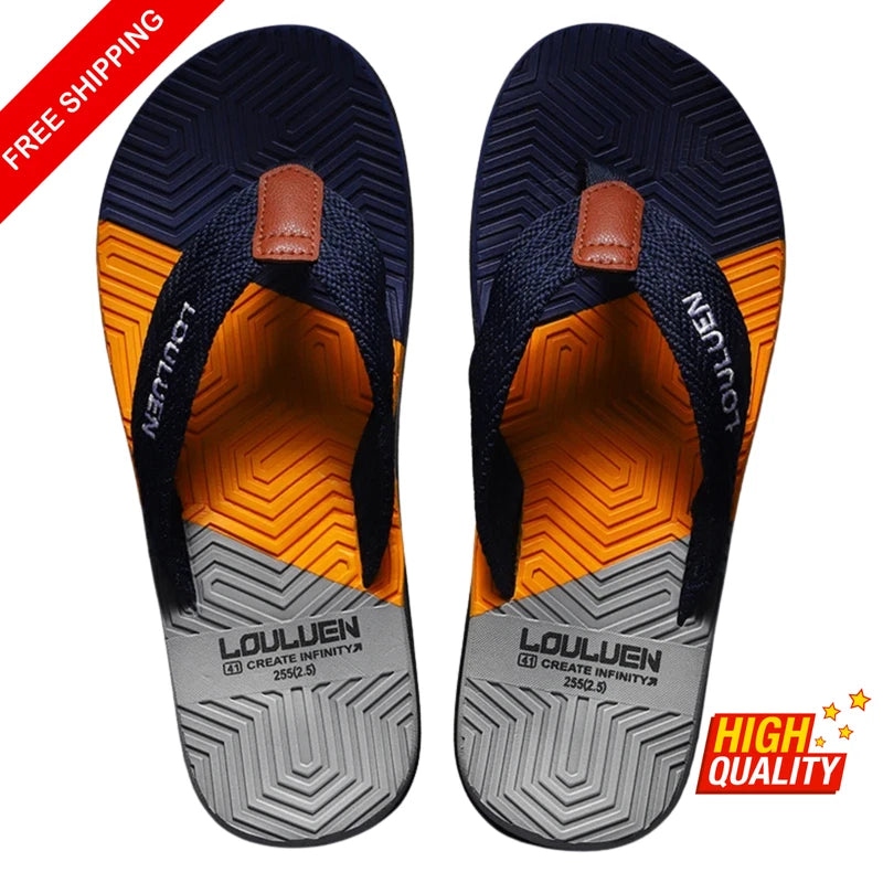 Men Summer Flip Flops Breathable Casual Beach Slippers Outdoor Slides Shoes Gift