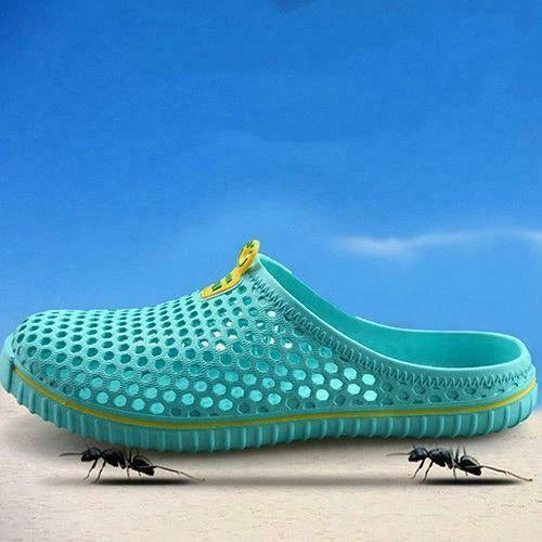 Men Women Slippers Breathable Hollow-out Beach Sandals Garden Hole Shoes Grand B