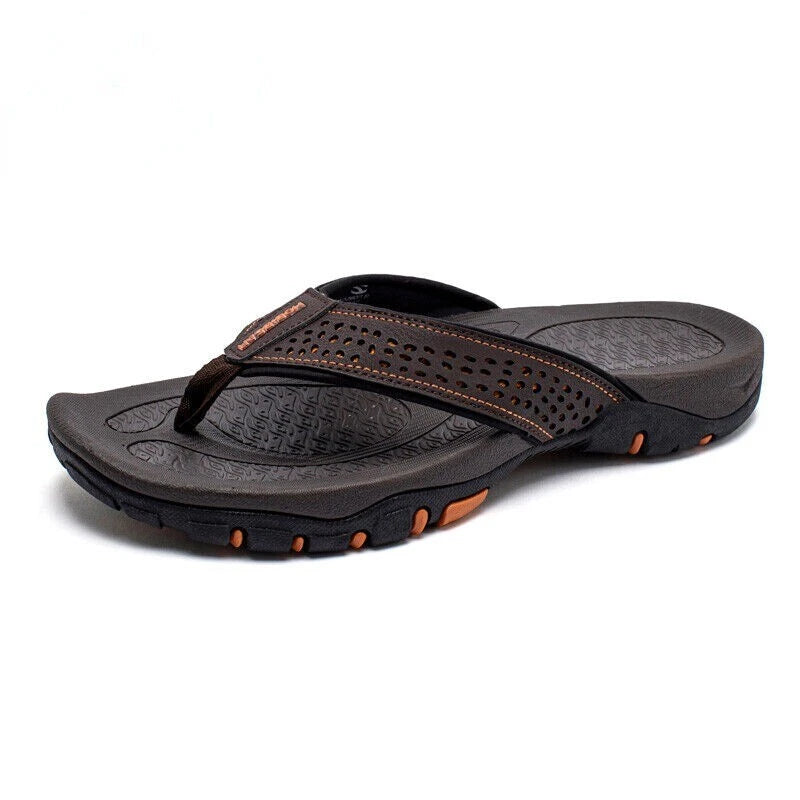 Men Flip Flops Athletic Sandals Arch Support Thong Outdoor Beach Sandals Shoe US
