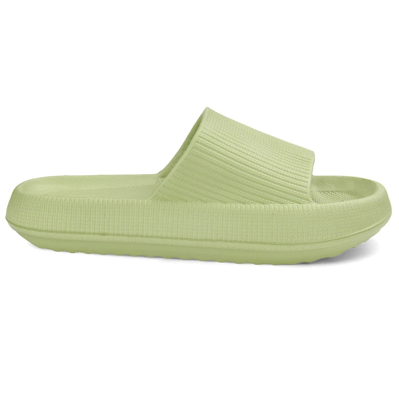 Women Men Cloud Slippers Comfort Pillow Slide Sandals Bathroom Beach Home Shoes