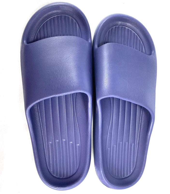 Unbranded Men's Molded Slide Sandals Sz 13.5-14 (12") Slipper Casual Beach Blue