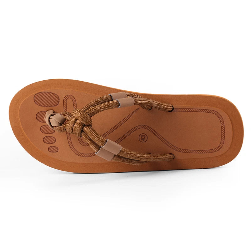 Men's Summer Mesa Knot Sandals Beach Flip Flops Slippers Sandals Shoes 9-10 Size