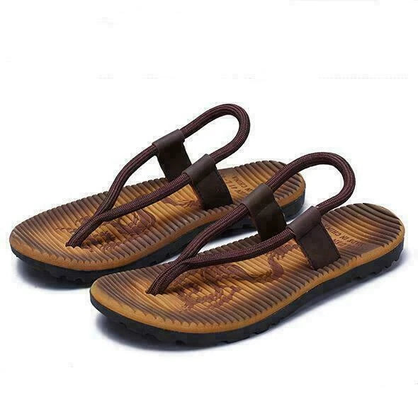 New Men Beach Sliders Casual Shoes Summer Flip Flops Flat Sandals Slippers Shoes