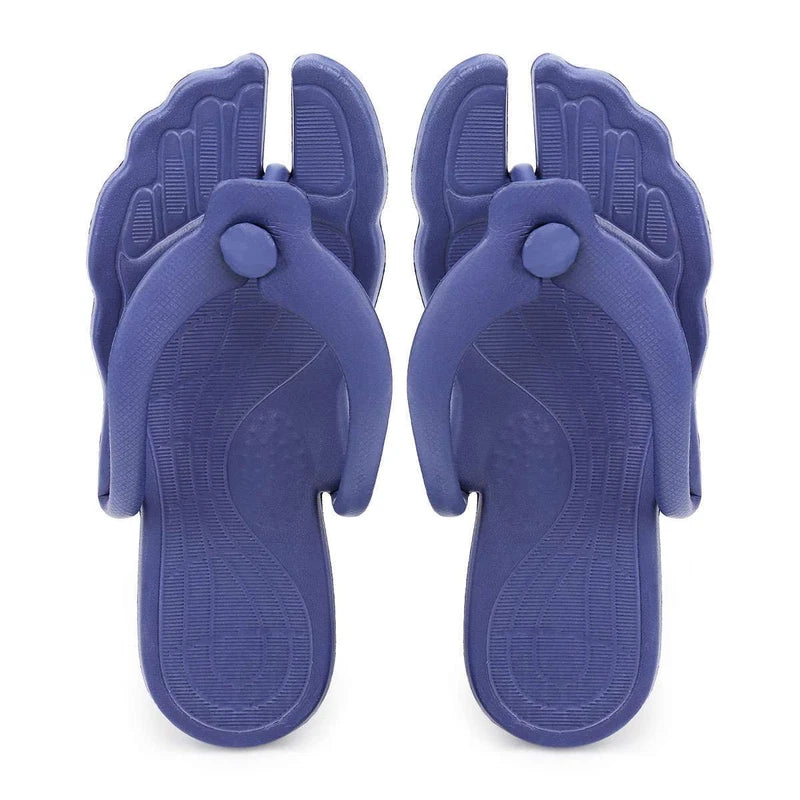 Portable Folding Flip Flops Sandals Slippers Non-Slip Travel Beach Assemblable