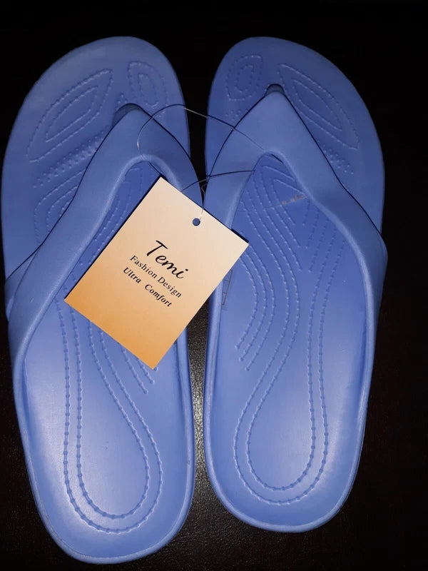 Temi Women's Flip Flops Soft Lightweight Sandals Women Anti Slip Casual Slippers