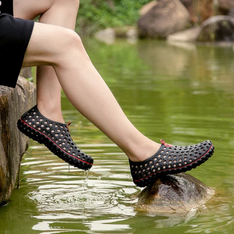 Men's Women' Jelly Sandals | Water Slip On Shoes | Beach Lightweight Slipper