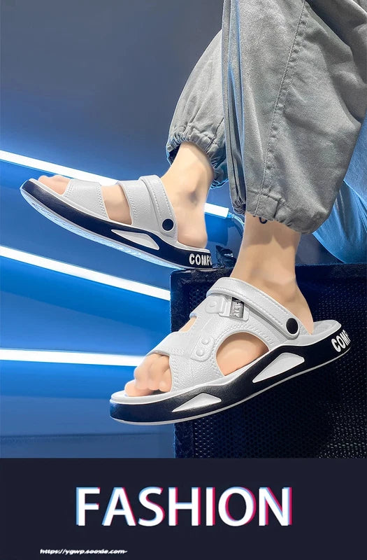 Men's Slippers Summer New Sandals EVA Light Adult Thick-soled Beach Shoes Non-sl