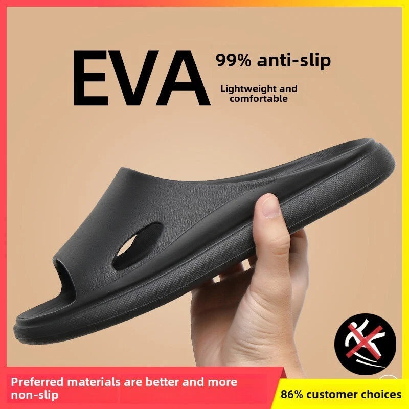 Summer Thong Sandals for Men, Ultra-Soft Sole Anti-Skid Beach Slides New Design