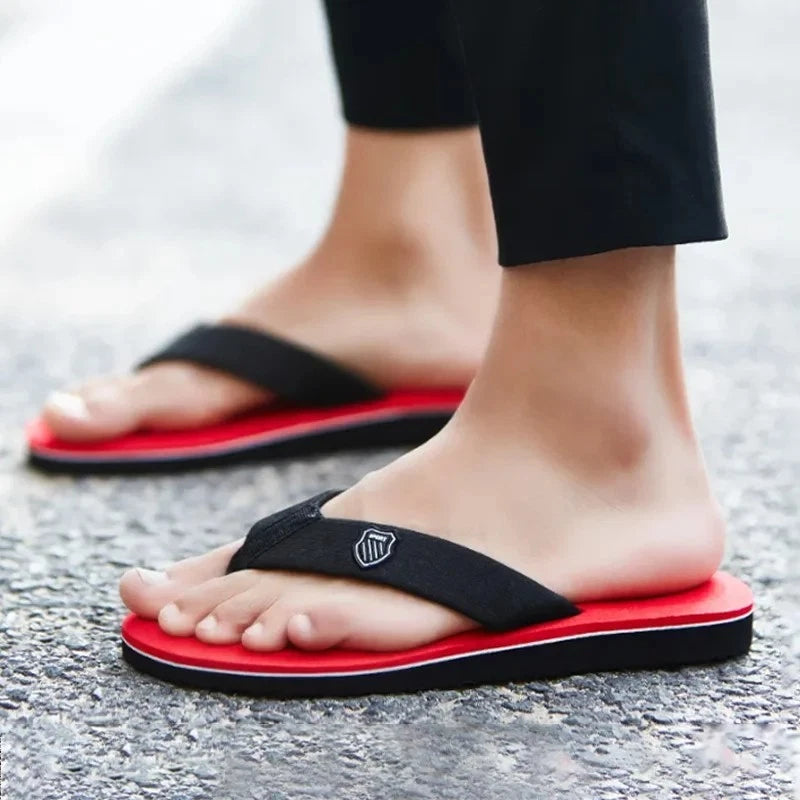 Men's Summer Beach Flip Flops Slides Sandals Indoor Outdoor Slippers Shoes Gift
