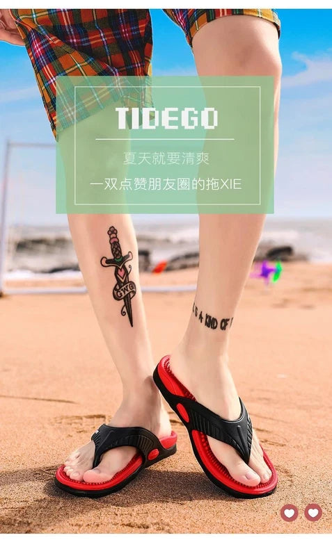 Mens Thong Sandals Fabric Comfort Beach Sandal Slippers Us Size 7-11