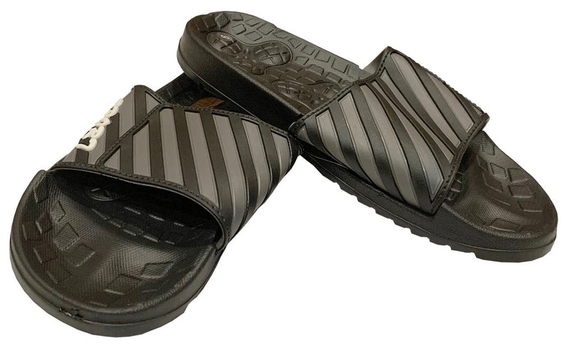 Mens Slip On Sport Sandals Slides Rubber Flip Flops Shower Slippers Pool Beach