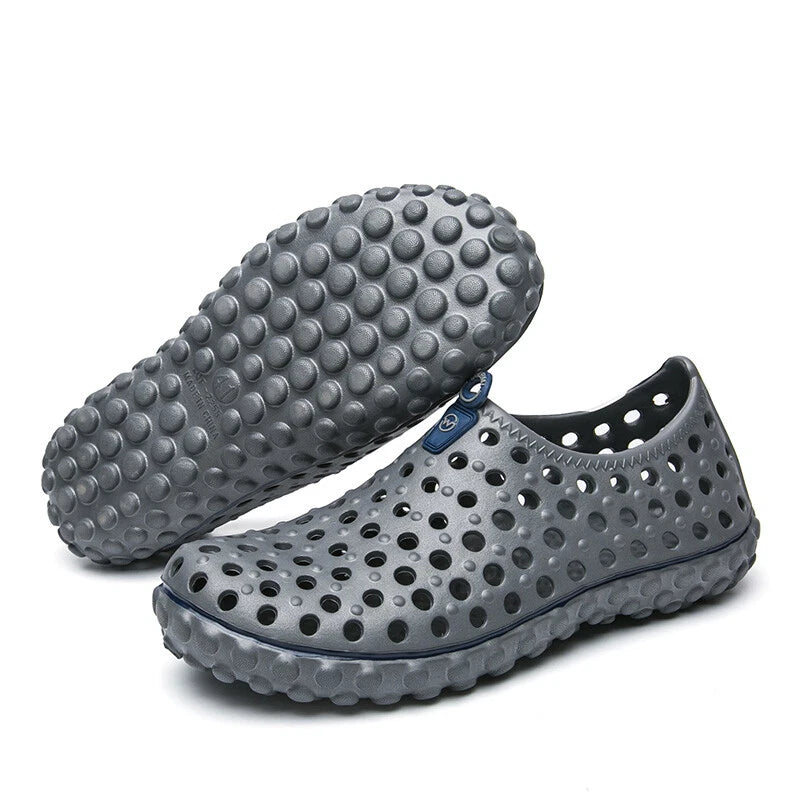 Men's Women' Jelly Sandals | Water Slip On Shoes | Beach Lightweight Slipper