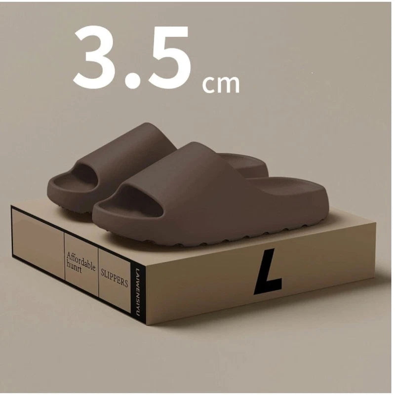 Coconut Slippers Cloud Thick-soled Sandals Summer Fashion Soft Bottom Beach EVA
