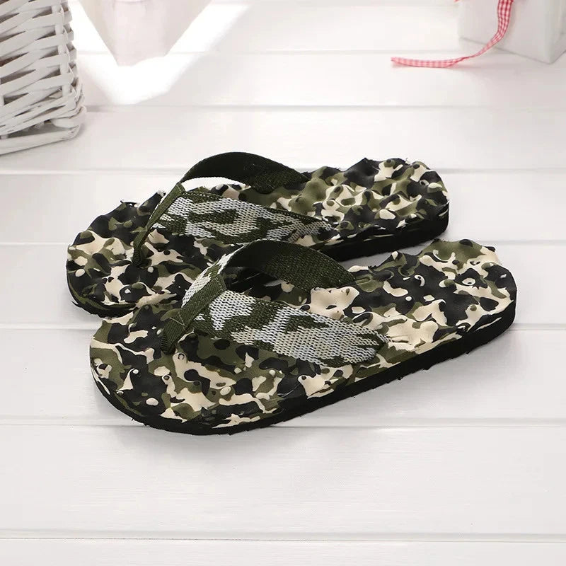Summer Men's Flip-Flops Minimalist Beach Sandals Large Size Cross-Border New