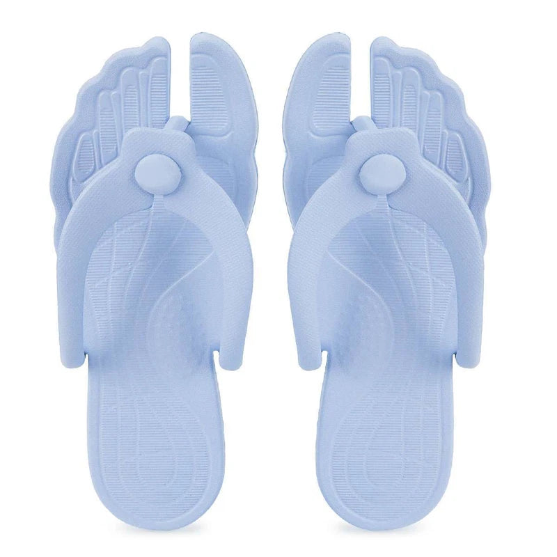 Portable Folding Flip Flops Sandals Slippers Non-Slip Travel Beach Assemblable