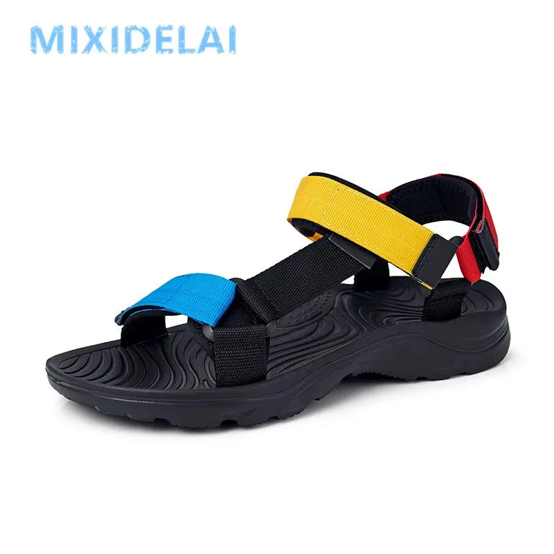 2025 New Men Sandals Non-slip Summer Flip Flops High Quality Outdoor Beach.