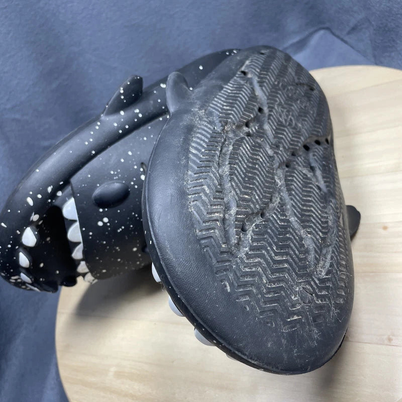 Shark Orca Slide Summer Beach Sandal Slipper Fun Silly Party Adult 40-41 M7 W9.5