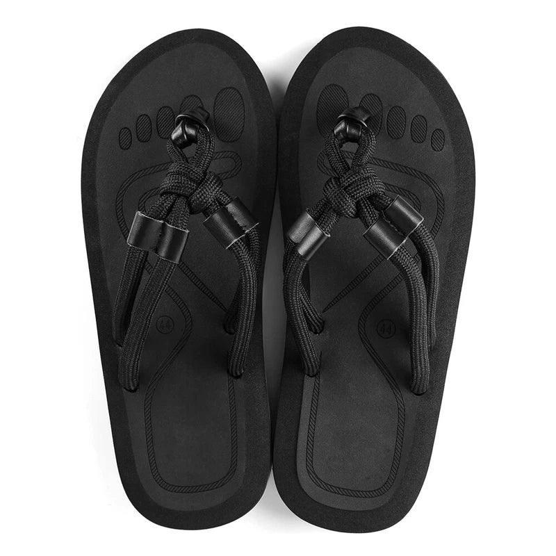 Men Summer Beach Fashion Thong Flip Flops Anti-Slip Sandals Casual Slippers 9-10