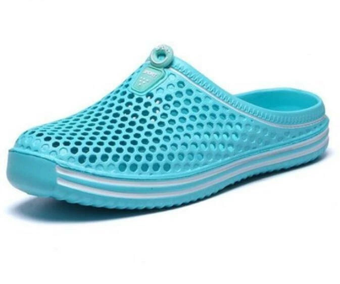 Men Women Slippers Breathable Hollow-out Beach Sandals Garden Hole Shoes Grand B