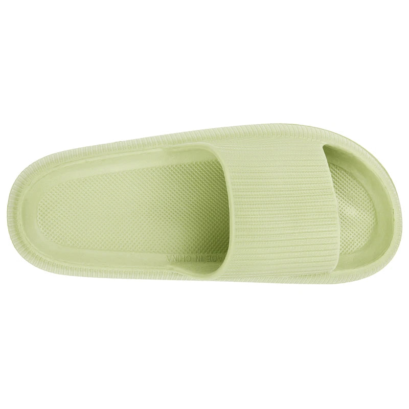 Women Men Cloud Slippers Comfort Pillow Slide Sandals Bathroom Beach Home Shoes