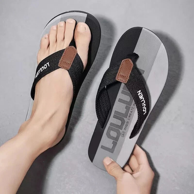 Men Fashion Summer Beach Slippers Outdoor Flip Flops Breathable Casual Trend USA