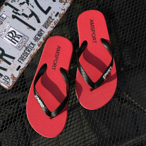 New Mens Flip Flops Beach Casual Sports Sandals Outdoor Pool Slipper Flats Shoes