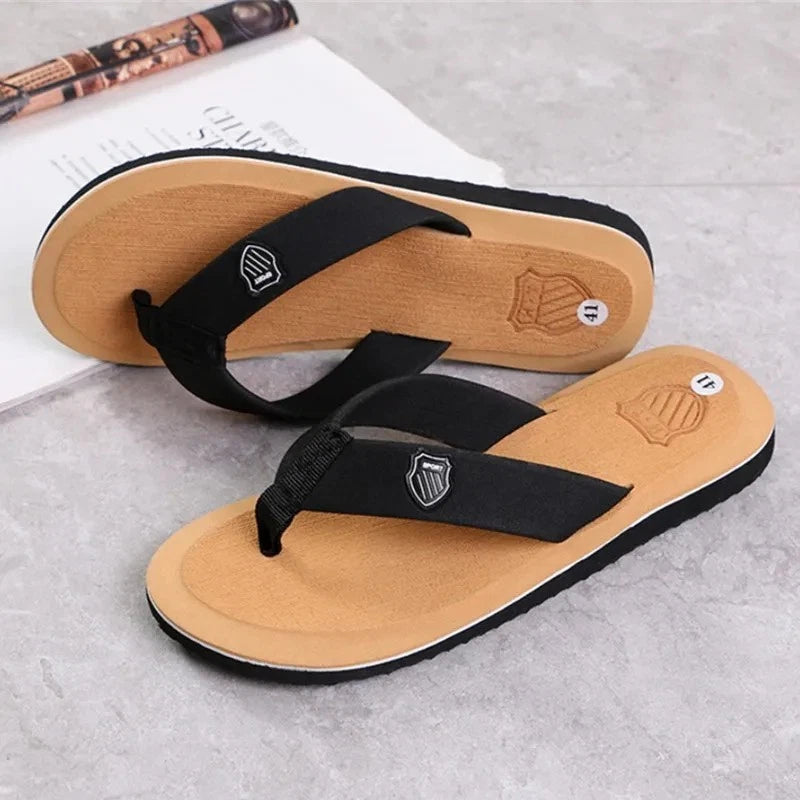 Men's Summer Beach Flip Flops Slides Sandals Indoor Outdoor Slippers Shoes Gift